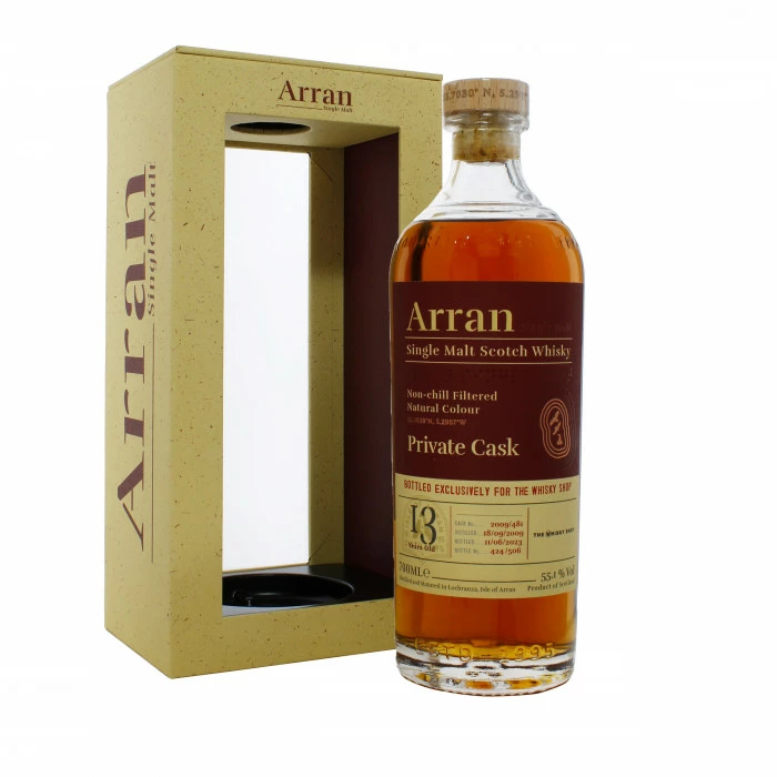 Arran Private Cask 2009 13 Year Old #481 3 Arran Private Cask 2009 13 Year Old #481