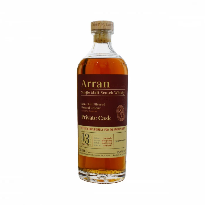 Arran Private Cask 2009 13 Year Old #481 4 Arran Private Cask 2009 13 Year Old #481 - Image 2