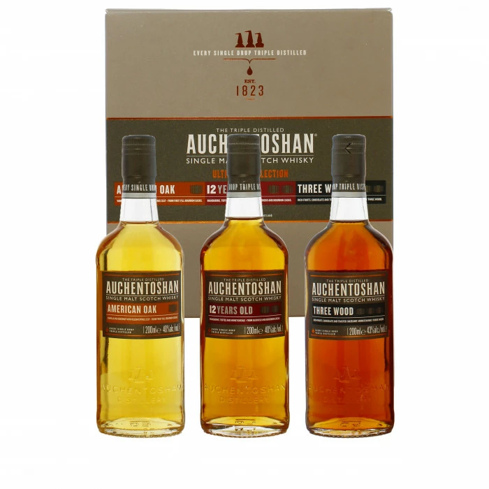 Auchentoshan Gift Pack 3 X 20cl 3 Auchentoshan Gift Pack 3 X 20cl