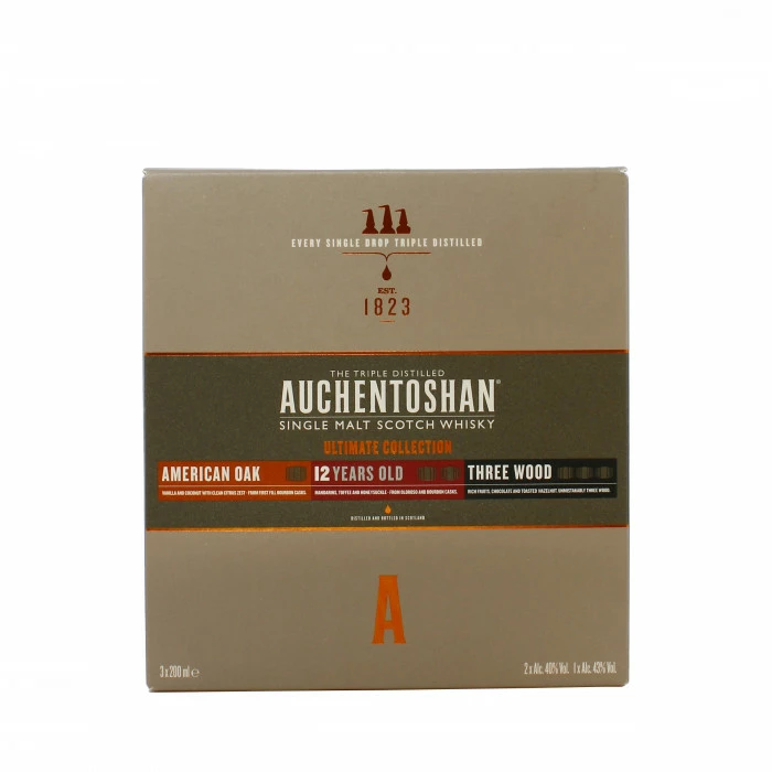 Auchentoshan Gift Pack 3 X 20cl 4 Auchentoshan Gift Pack 3 X 20cl - Image 2