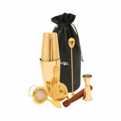 Bonzer 7 Piece Cocktail Kit Gold