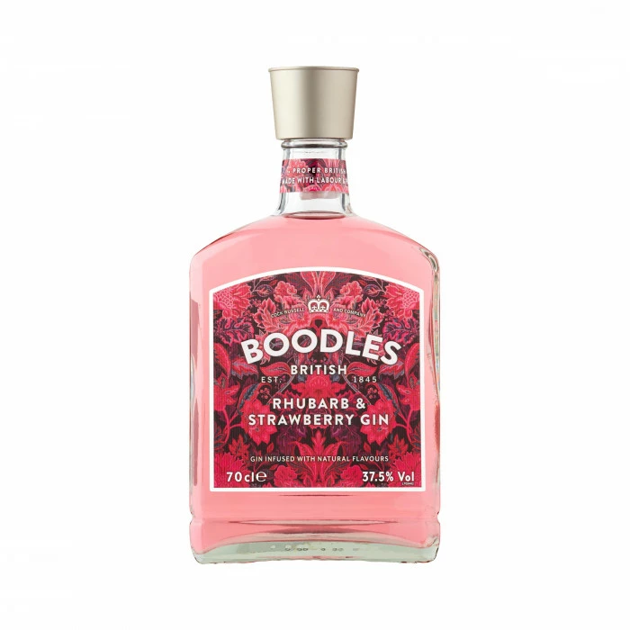Boodles Rhubarb & Strawberry Gin 3 Boodles Rhubarb & Strawberry Gin