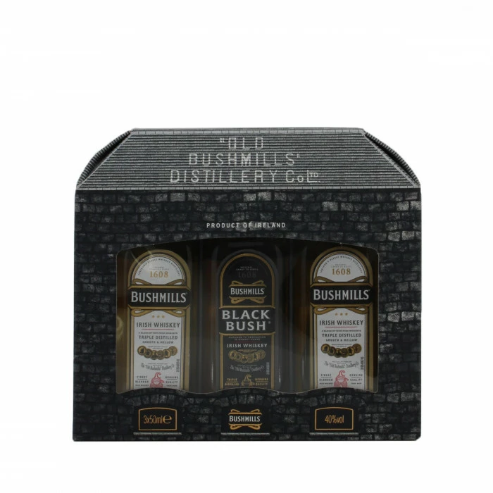 Bushmills Miniature Gift Pack 3x5cl 3 Bushmills Miniature Gift Pack 3x5cl