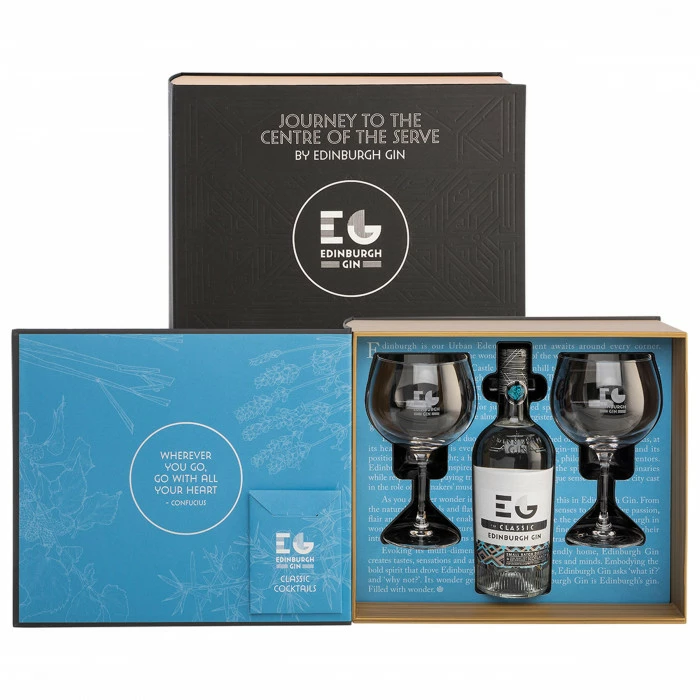 Edinburgh Gin Journey To The Centre Of The Serve Gift Set 3 Edinburgh Gin Journey To The Centre Of The Serve Gift Set