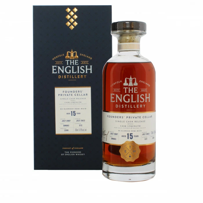 English Whisky Founders Private Cellar 15 Year Old 3 English Whisky Founders Private Cellar 15 Year Old