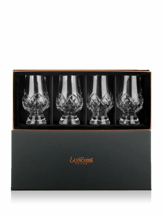 Glencairn 4 Crystal Cut Glasses 3 Glencairn 4 Crystal Cut Glasses