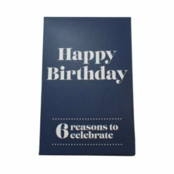 Happy Birthday (Dark Blue) 6 Reasons Gin Gift Pack 7 Happy Birthday (Dark Blue) 6 Reasons Gin Gift Pack -UK Liquor Sales 2024 happy birthday dark blue gin ps