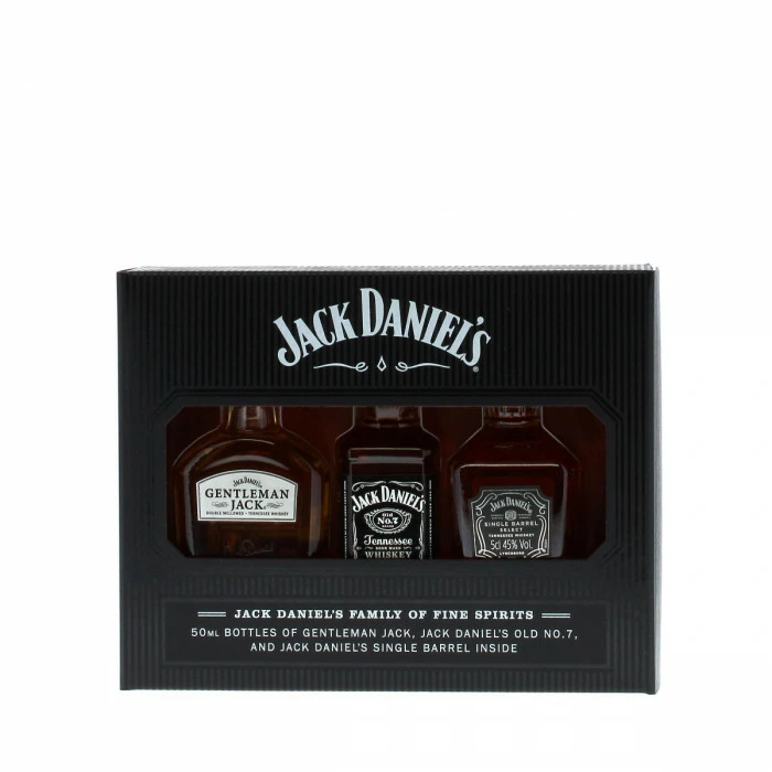 Jack Daniel's Family Mini Pack 3 X 5cl 4 Jack Daniel's Family Mini Pack 3 X 5cl - Image 2