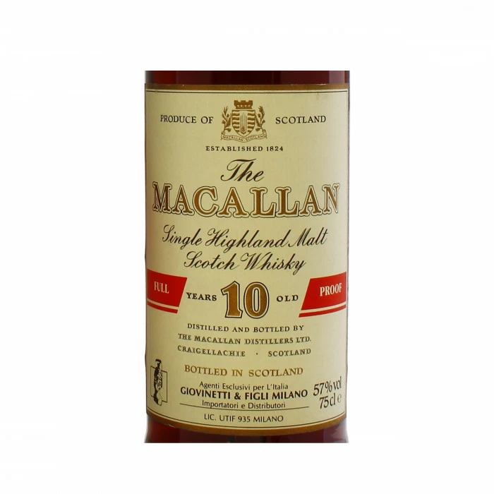 Macallan 10 Year Old (Full Proof) Giovinetti & Figli 5 Macallan 10 Year Old (Full Proof) Giovinetti & Figli - Image 3