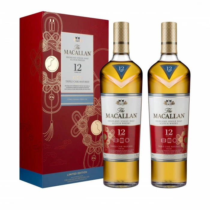 Macallan 12 Year Old Triple Cask Chinese New Year Twin Pack 3 Macallan 12 Year Old Triple Cask Chinese New Year Twin Pack