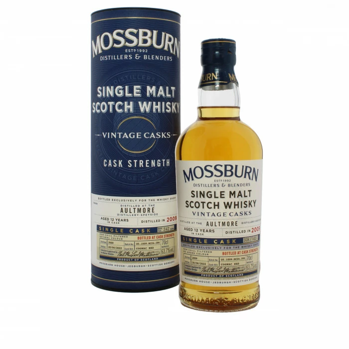Mossburn Aultmore 2009 12 Year Old 3 Mossburn Aultmore 2009 12 Year Old