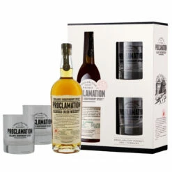 Proclamation Irish Whiskey 2x Tumbler Glass Pack