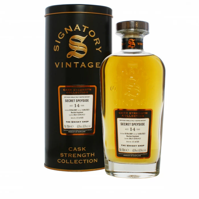 Signatory Vintage Secret Speyside 2009 14 Year Old 3 Signatory Vintage Secret Speyside 2009 14 Year Old