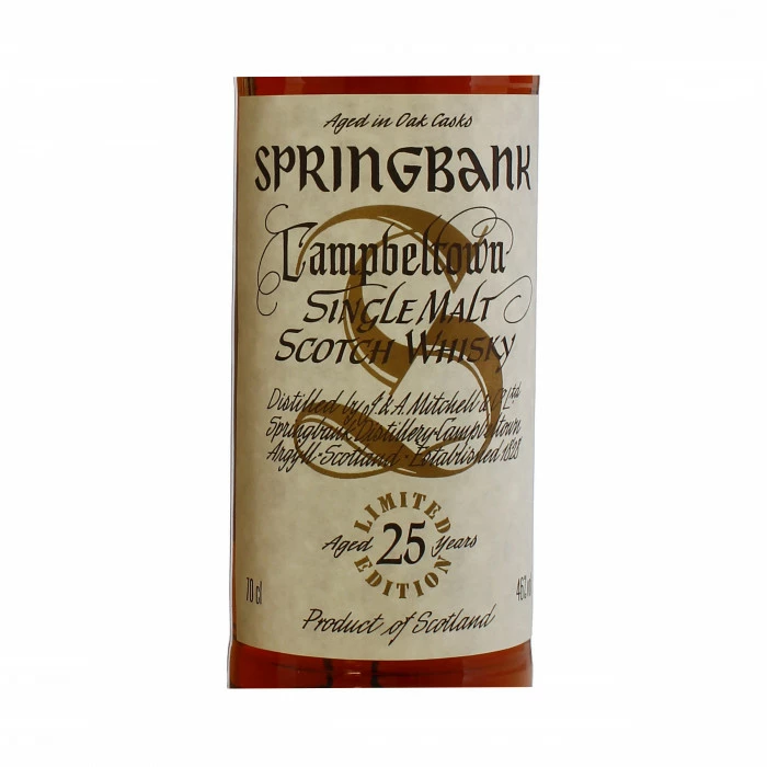 Springbank 25 Year Old Millennium Limited Edition 5 Springbank 25 Year Old Millennium Limited Edition - Image 3