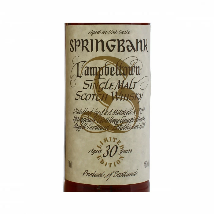 Springbank 30 Year Old Millennium Limited Edition 5 Springbank 30 Year Old Millennium Limited Edition - Image 3