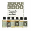 Thanks For Being My Best Man Much Appreciated 6x3cl Whisky Gift Pack