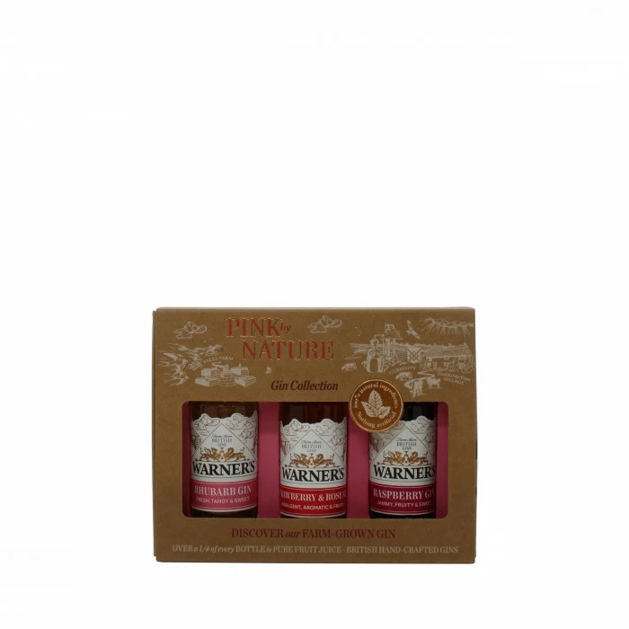 Warner's Pink By Nature Gift Set 3x5cl 3 Warner's Pink By Nature Gift Set 3x5cl