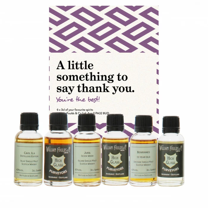 You're The Best Purple 6x3cl Whisky Gift Pack 3 You're The Best Purple 6x3cl Whisky Gift Pack